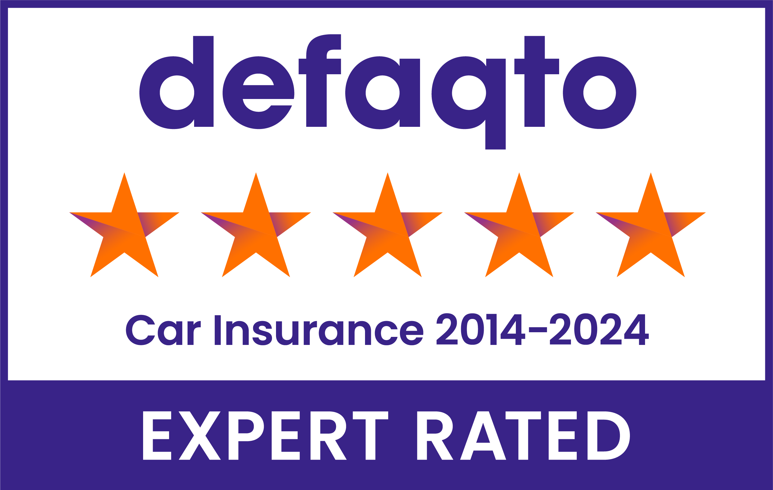 defaqto 5 star logo 2024