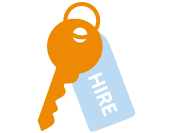 Hire logo