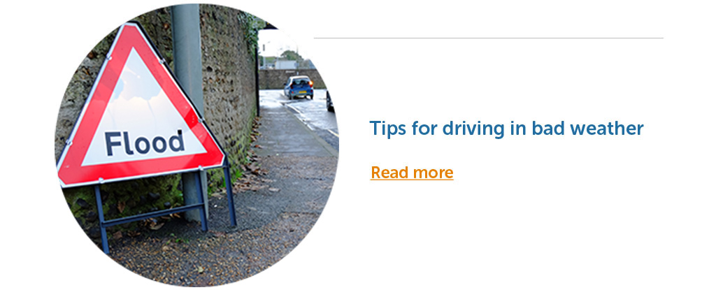 Tips for driving in bad weather