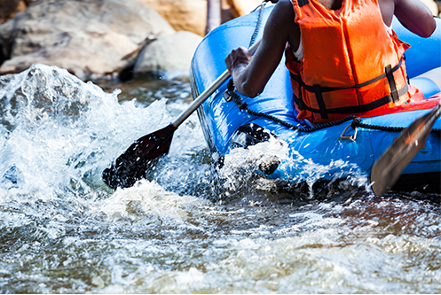 White water rafting